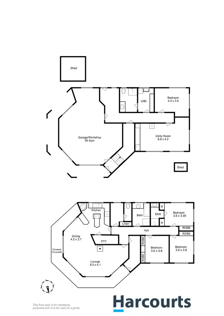 Floorplan of Homely house listing, 1a Riverview Parade, Rosetta TAS 7010