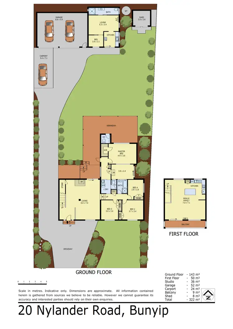 Floorplan of Homely house listing, 20 Nylander Road, Bunyip VIC 3815
