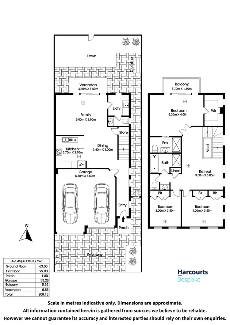 Floorplan of Homely townhouse listing, 16 Gairdner Lane, Mawson Lakes SA 5095