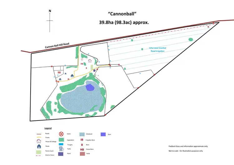 Floorplan of Homely rural property listing, 113 Cannon Ball Hill Road, Mundulla SA 5270