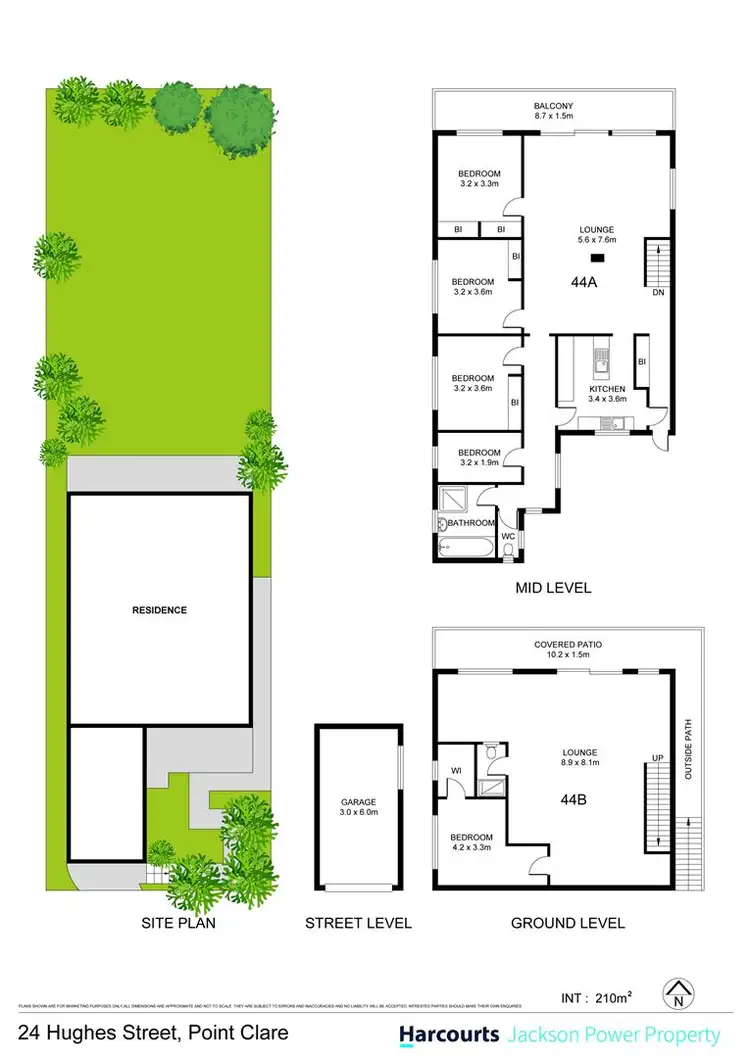 Floorplan of Homely house listing, 24 Hughes Street, Point Clare NSW 2250