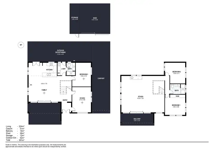 Floorplan of Homely house listing, 21 Mill Terrace, Middleton SA 5213