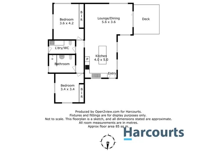 Floorplan of Homely house listing, 2/91 Parker Street, Devonport TAS 7310