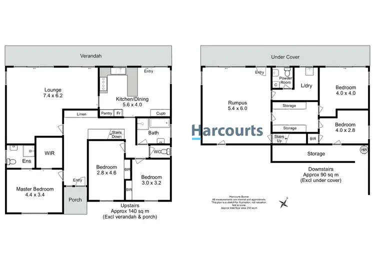 Floorplan of Homely house listing, 76-78 Grandview Avenue, Park Grove TAS 7320