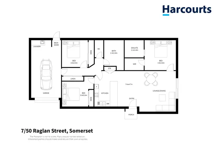 Floorplan of Homely house listing, 7/50 Raglan Street, Somerset TAS 7322