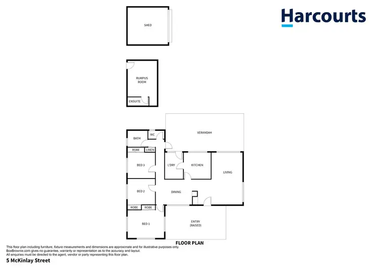 Floorplan of Homely house listing, 5 McKinlay Street, Braitling NT 870