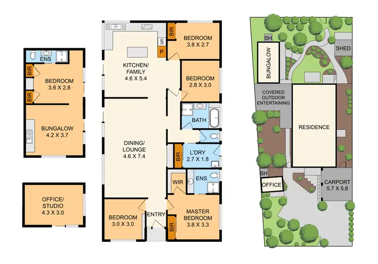 Floorplan of Homely house listing, 18 Maidstone Place, Ferntree Gully VIC 3156