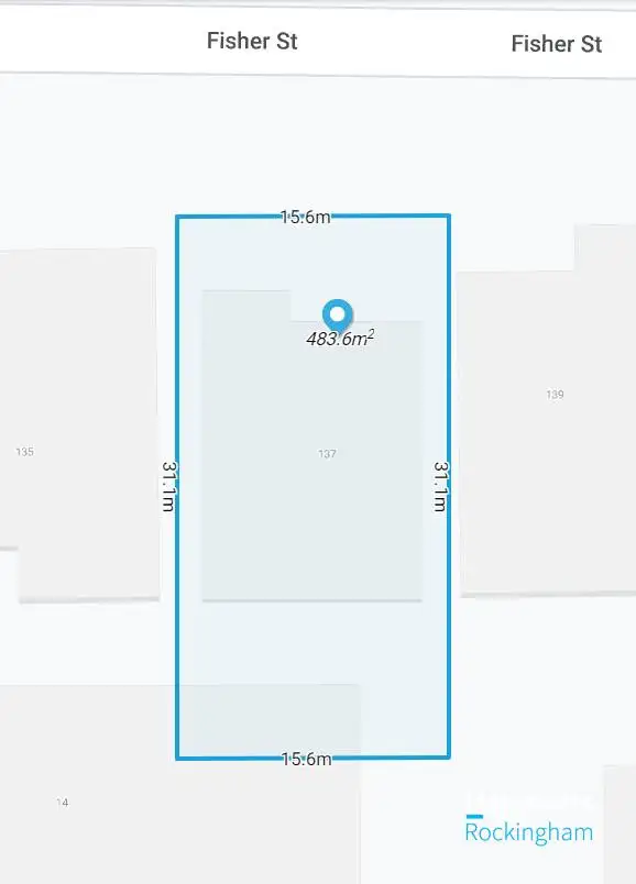 Floorplan of Homely house listing, 137 Fisher Street, Rockingham WA 6168