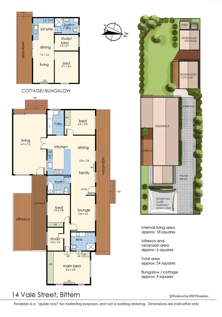 Floorplan of Homely house listing, 14 Vale Street, Bittern VIC 3918