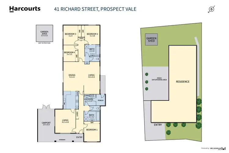 Floorplan of Homely house listing, 41 Richard Street, Prospect Vale TAS 7250