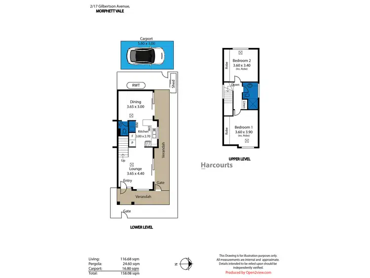 Floorplan of Homely house listing, 2/17 Gilbertson Avenue, Morphett Vale SA 5162