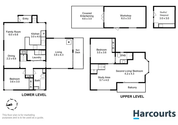 Floorplan of Homely house listing, 5 Marsh Street, Opossum Bay TAS 7023