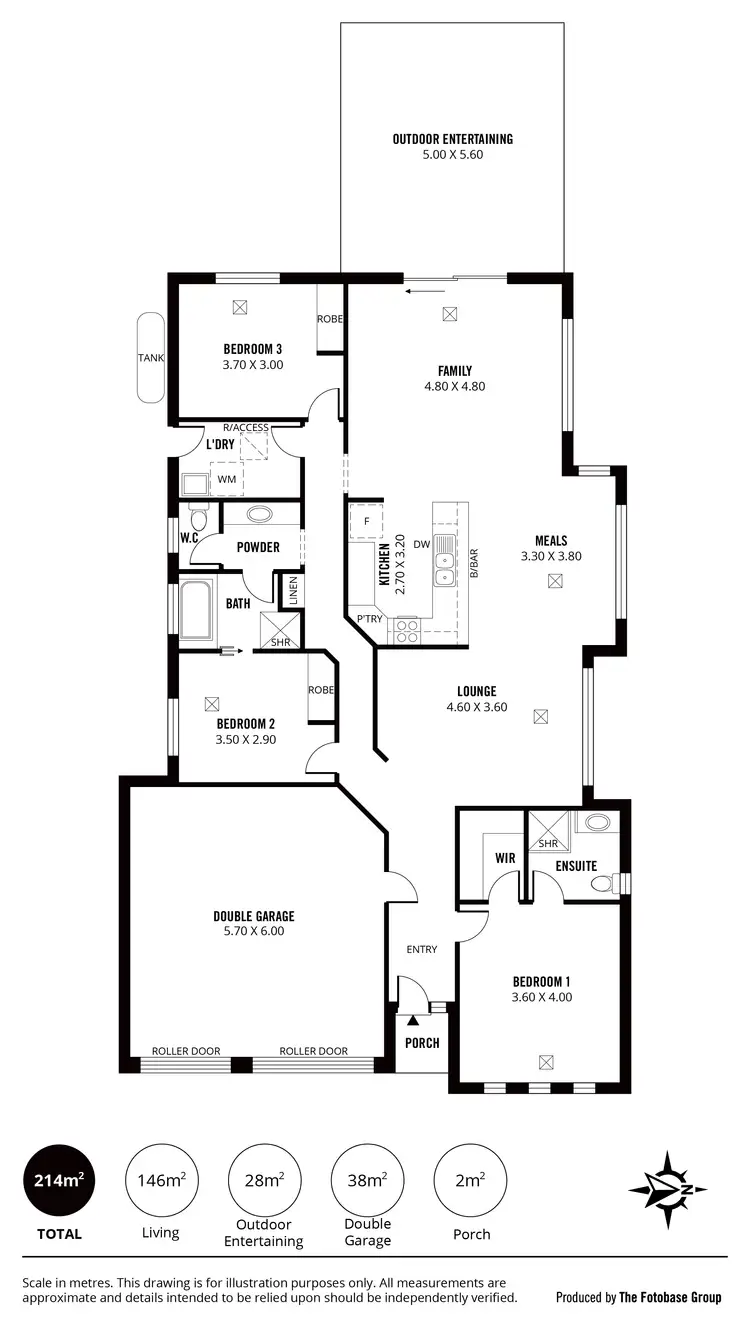 Floorplan of Homely house listing, 26 Marston Drive, Morphett Vale SA 5162