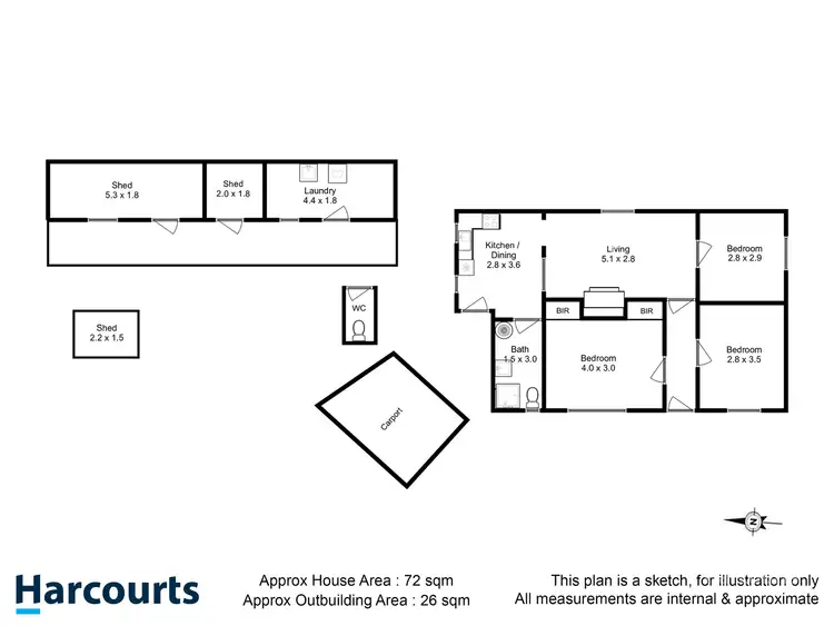Floorplan of Homely house listing, 36 Runnymede Street, Battery Point TAS 7004