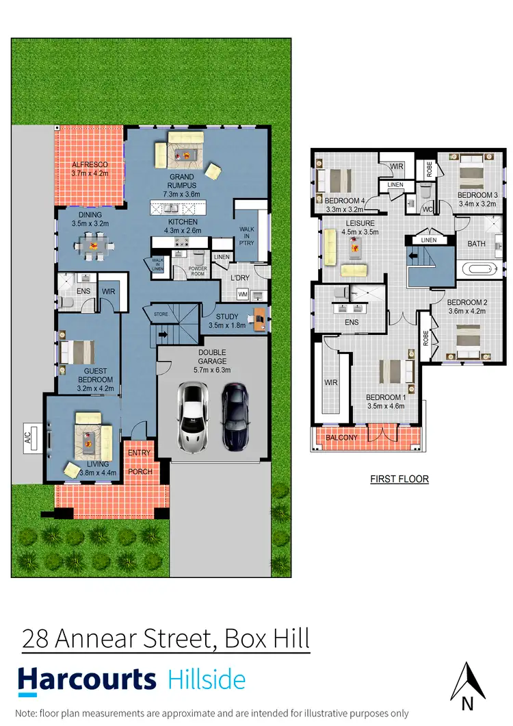 Floorplan of Homely house listing, 28 Annear Street, Gables NSW 2765