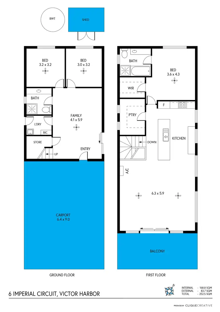 Floorplan of Homely house listing, 6 Imperial Circuit, Victor Harbor SA 5211