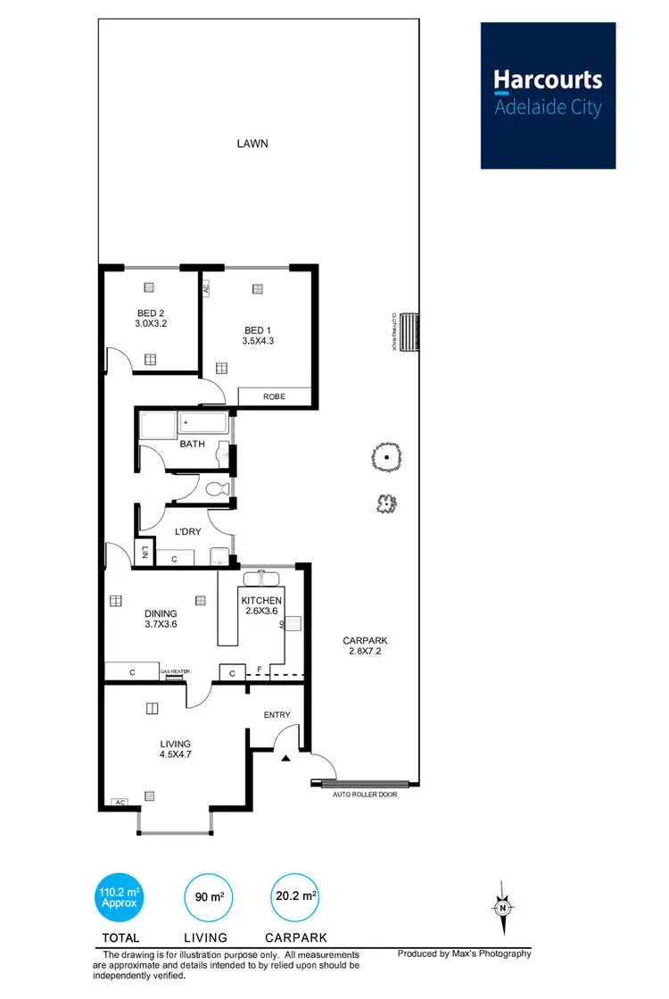 Floorplan of Homely house listing, 8A Goodwin Street, Newton SA 5074