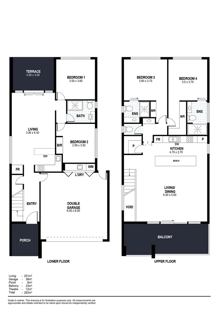 Floorplan of Homely house listing, 24 Endeavour Drive, Mccracken SA 5211