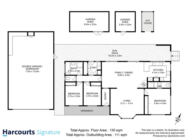 Floorplan of Homely house listing, 50 Gray Court, Acton Park TAS 7170