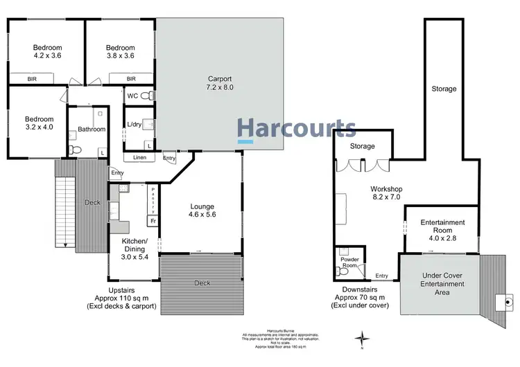 Floorplan of Homely house listing, 5 Claude Place, Ocean Vista TAS 7320