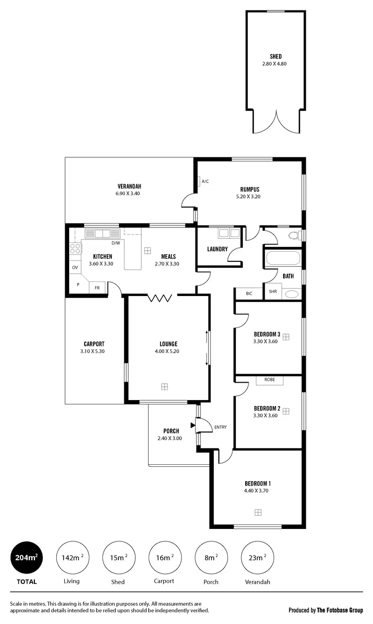 Floorplan of Homely house listing, 4a White Avenue, Kensington Gardens SA 5068