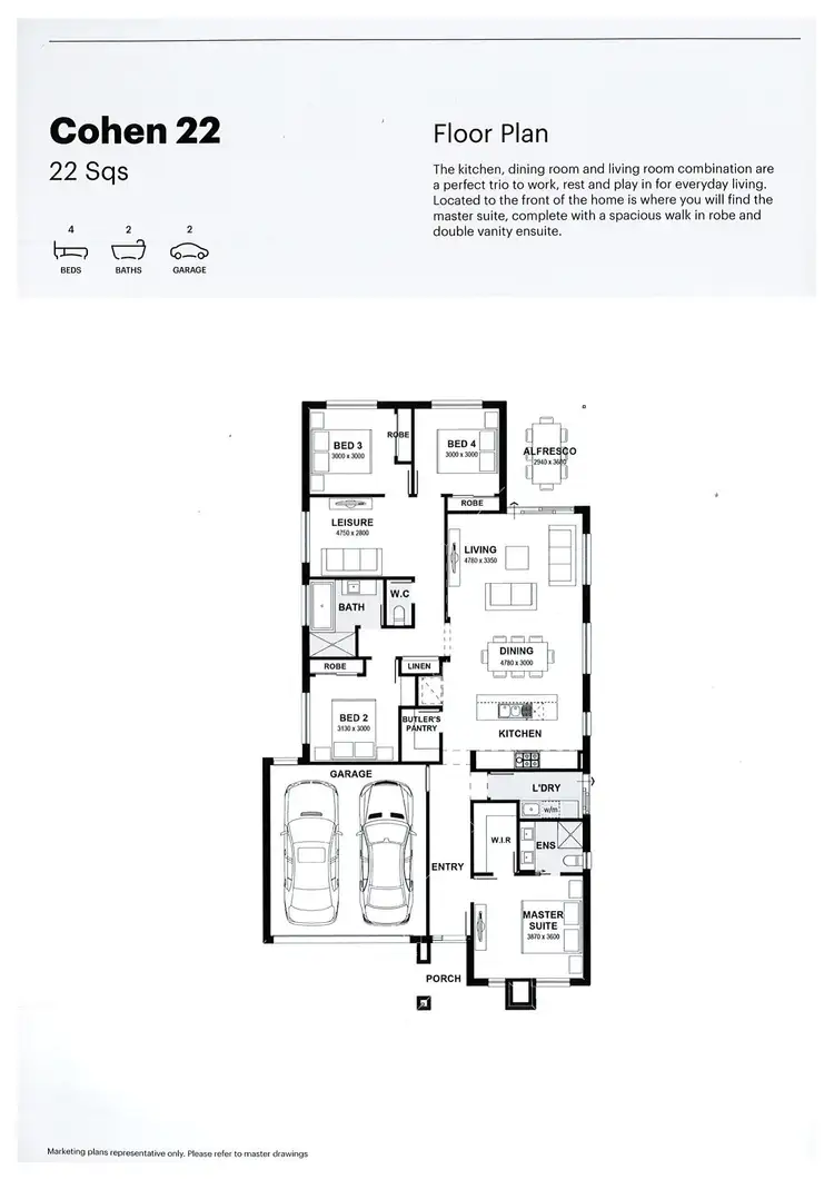Floorplan of Homely house listing, 38 Charlie Street, Angle Vale SA 5117
