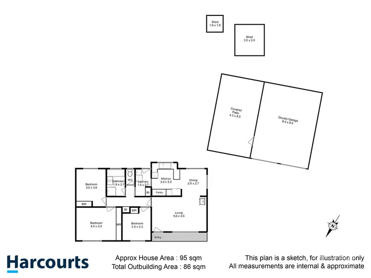 Floorplan of Homely house listing, 9 Purdon Avenue, New Norfolk TAS 7140