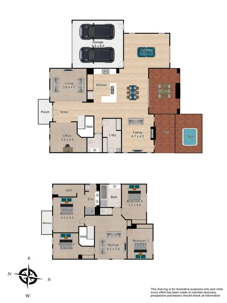 Floorplan of Homely house listing, 5 Don Collins Way, Berwick VIC 3806