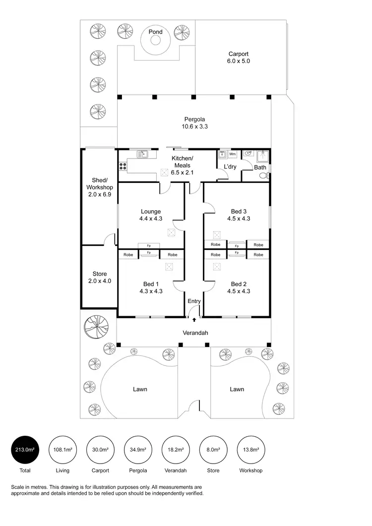 Floorplan of Homely house listing, 74 Arlington Terrace, Welland SA 5007