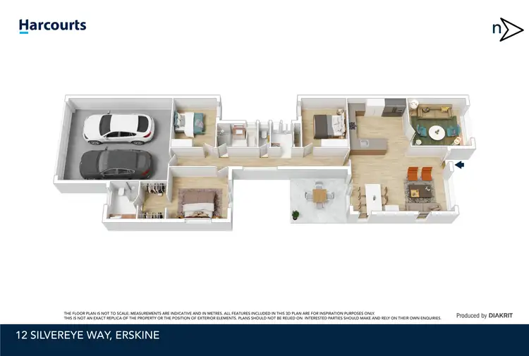 Floorplan of Homely house listing, 12 Silvereye Way, Erskine WA 6210