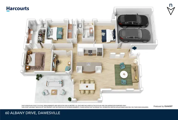 Floorplan of Homely house listing, 60 Albany Drive, Dawesville WA 6211