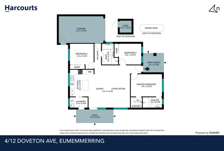 Floorplan of Homely unit listing, 4/12 Doveton Avenue, Eumemmerring VIC 3177