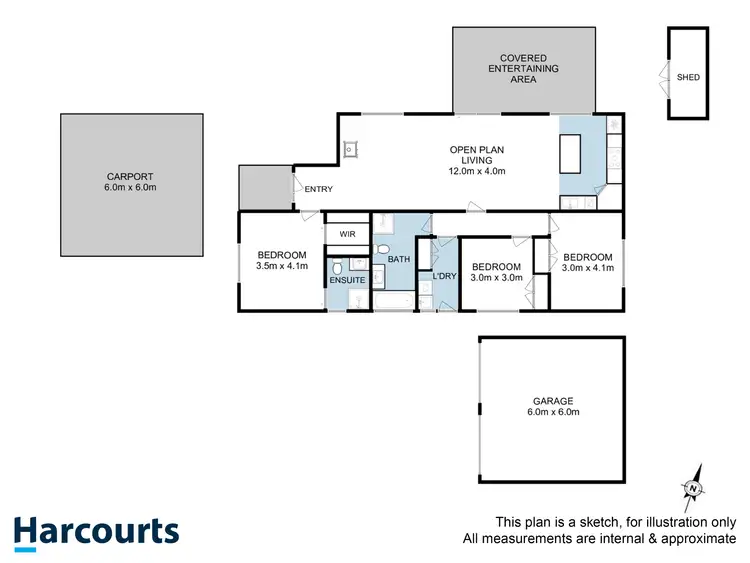 Floorplan of Homely house listing, 9 Websters Road, Leslie Vale TAS 7054