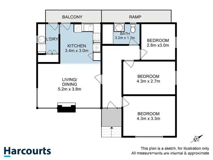 Floorplan of Homely house listing, 10 Garden Grove, West Moonah TAS 7009