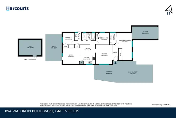 Floorplan of Homely house listing, A/89 Waldron Boulevard, Greenfields WA 6210