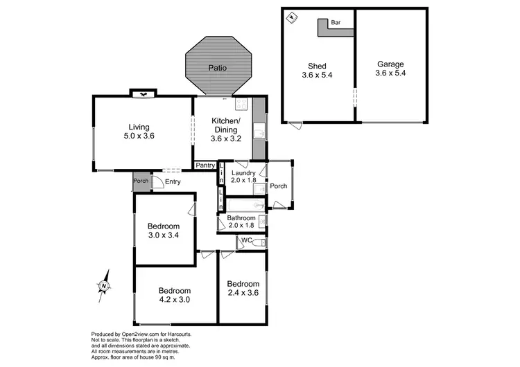 Floorplan of Homely house listing, 15 Smith Street, Ulverstone TAS 7315
