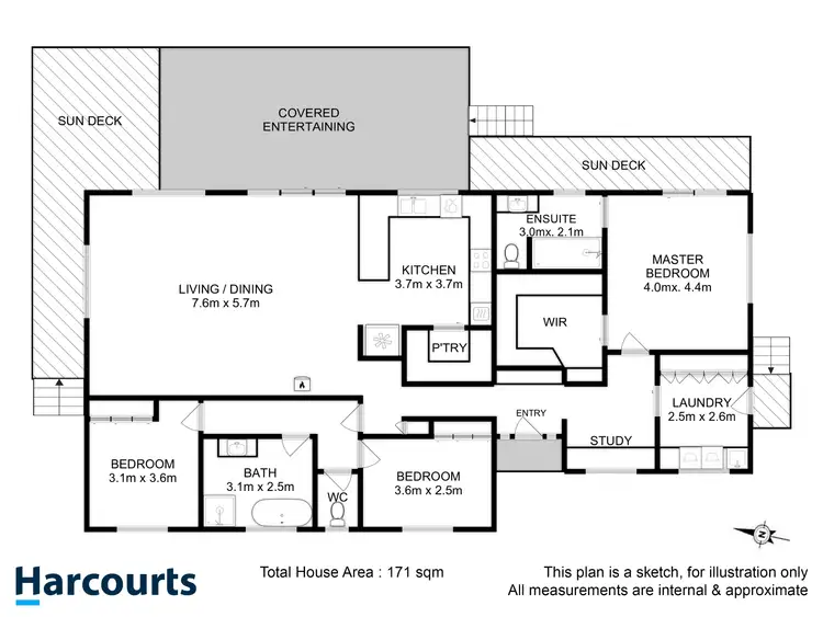 Floorplan of Homely house listing, 32 Waggs Gully Road, Ranelagh TAS 7109