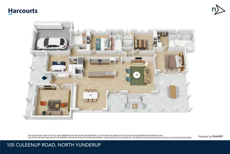 Floorplan of Homely house listing, 105 Culeenup Road, North Yunderup WA 6208