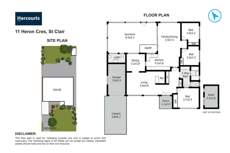 Floorplan of Homely house listing, 11 Heron Crescent, St Clair NSW 2759