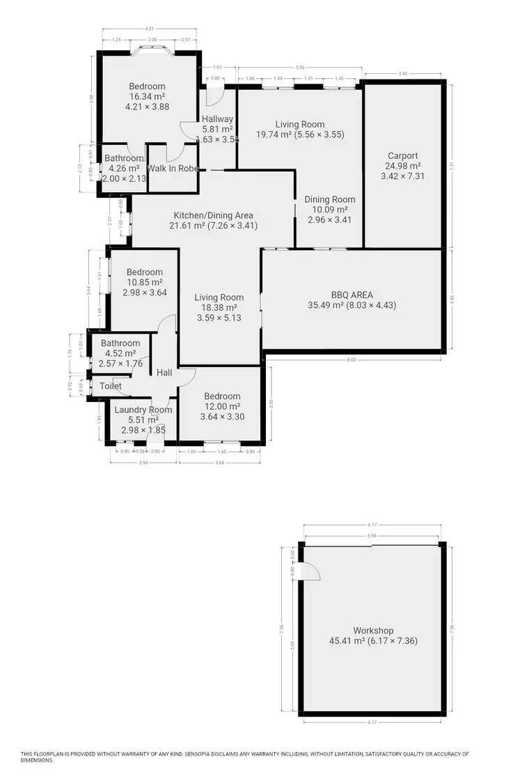 Floorplan of Homely house listing, 90 Darcy Street, Stawell VIC 3380