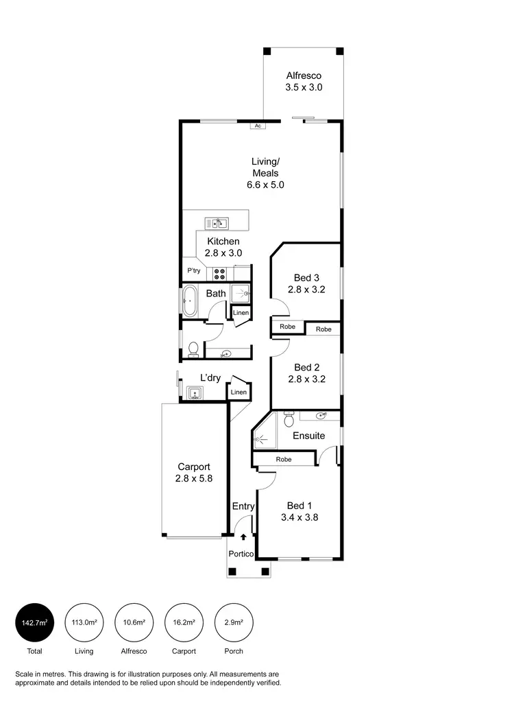 Floorplan of Homely house listing, 24 Florence Avenue, Blair Athol SA 5084