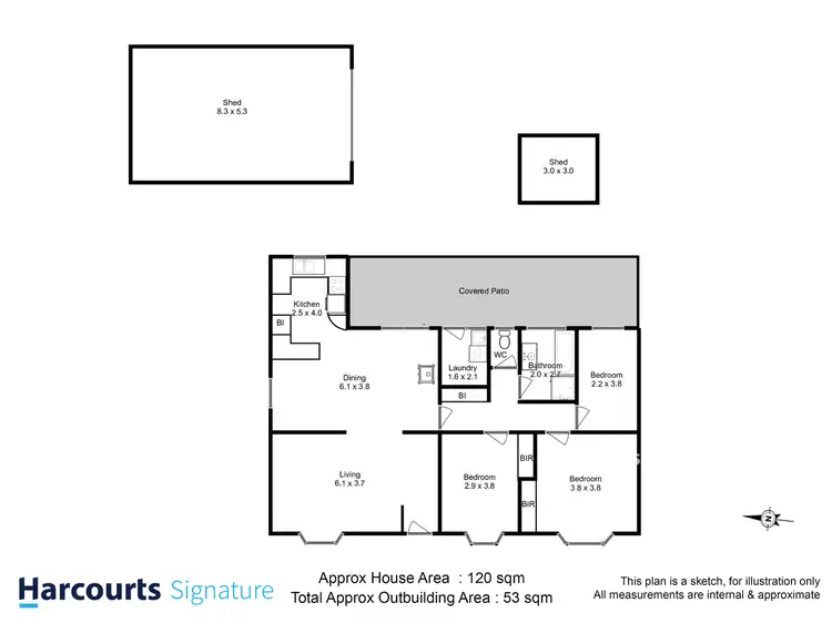 Floorplan of Homely house listing, 9 Ada Street, Triabunna TAS 7190