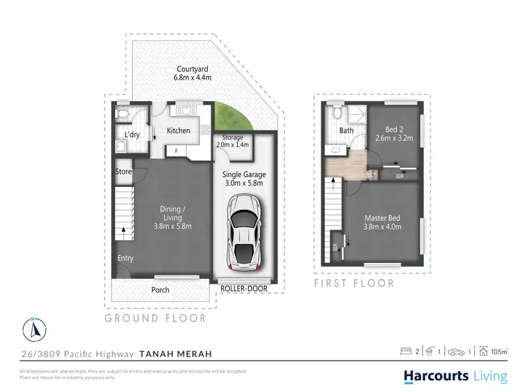 Floorplan of Homely house listing, 26/3809 Pacific Highway, Tanah Merah QLD 4128