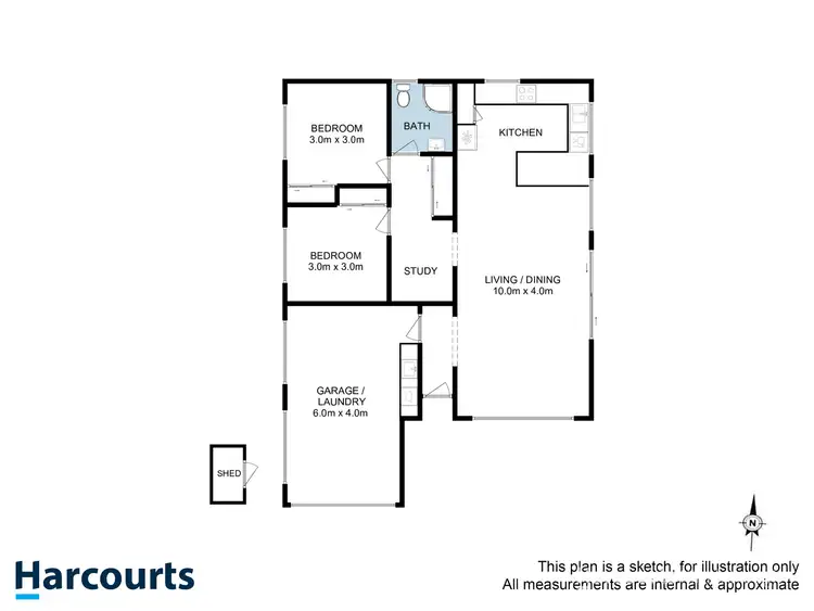 Floorplan of Homely house listing, 9/134 Burwood Drive, Blackmans Bay TAS 7052