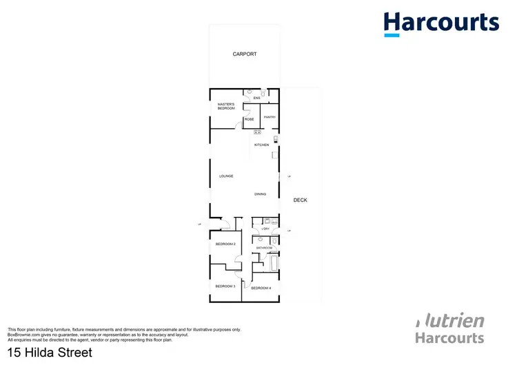 Floorplan of Homely house listing, 15 Hilda Street, Tennant Creek NT 860