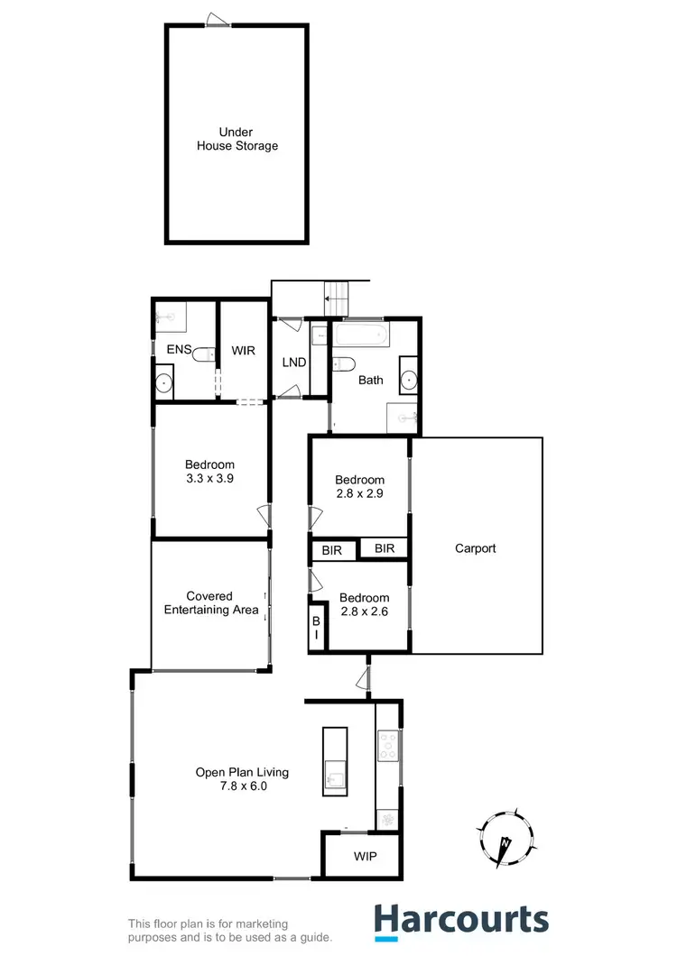 Floorplan of Homely house listing, 17 Katana Court, Austins Ferry TAS 7011