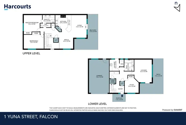 Floorplan of Homely house listing, 1/1 Yuna Street, Falcon WA 6210