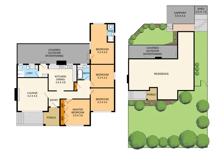 Floorplan of Homely house listing, 1/31 Underwood Road, Boronia VIC 3155