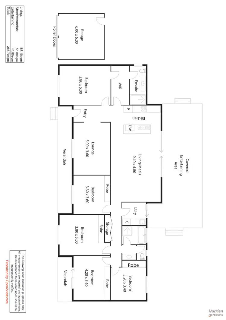 Floorplan of Homely house listing, 1 North Terrace, Minlaton SA 5575