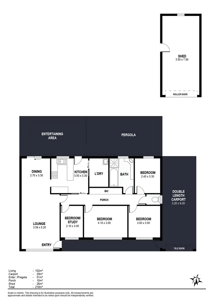 Floorplan of Homely house listing, 21 Scrymgour Road, Port Elliot SA 5212